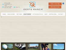 Tablet Screenshot of oesteranch.com